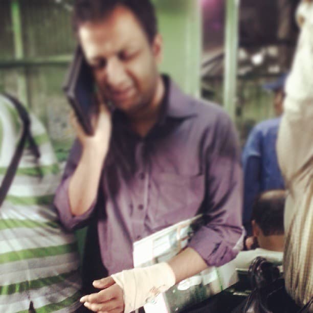 The big ass tablet phones can do that to people.