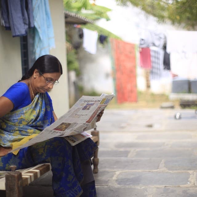 Life back at my grandmother’s place is laid back. Everyone wakes up at 5 in the morning. There’s pretty much nothing to do after 10am. I hardly get a signal, much less a stable internet signal, inside the house. My grandfather had got the house built with a foot thick walls and celiling. On a day with good breeze I get a decent signal on the terrace to read up a page of news on twitter. So when we are done with days chores, we just sit in the veranda. Usually with grandmother detailing the happenings in the town since our last visit with occasional glimpses into our family’s history or mom reading me tidbits from the Telugu newspaper. More often or not, ones of the news articles’ triggers a long lecture on my bad habits.