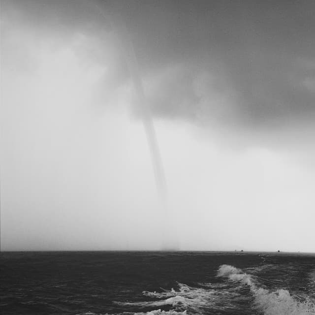 I wasn’t kidding when I said there was a storm at the sea.