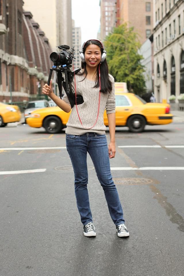 humansofnewyork : “Can you take my photo? I have Asian parents that need confirmation I’m working.”