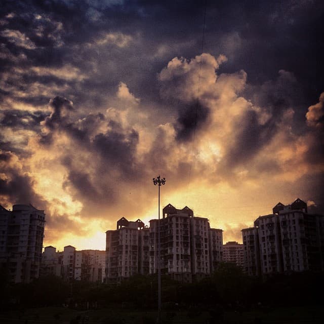 Dramatic clouds, is the end near?