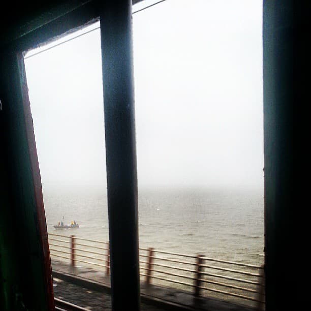 Rain on the vashi bridge